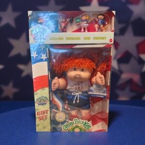 Cabbage Patch Doll Kid Special Edition 1996 Olympic ( winners )Red hair NWT